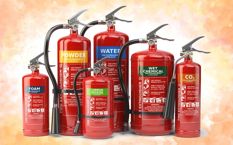 TYPE OF FIRE EXTINGUISHER